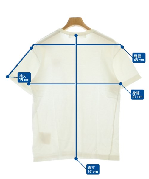 PLAY COMME des GARCONS（プレイコムデギャルソン）Tシャツ・カットソー 白 サイズ:L メンズ/2200679356233