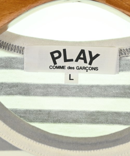 PLAY COMME des GARCONS（プレイコムデギャルソン）Tシャツ・カットソー グレー サイズ:L レディース/2200679481010