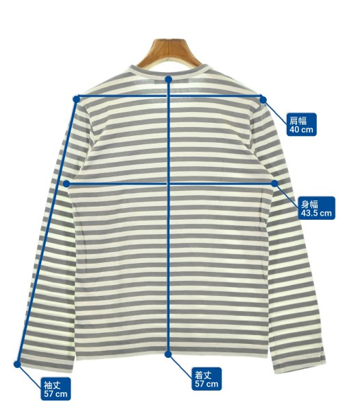 PLAY COMME des GARCONS（プレイコムデギャルソン）Tシャツ・カットソー グレー サイズ:L レディース/2200679481010