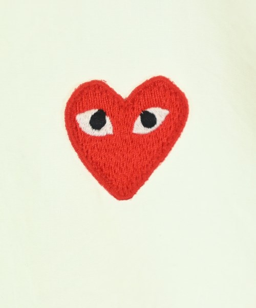 PLAY COMME des GARCONS（プレイコムデギャルソン）カジュアルシャツ 白 サイズ:L レディース/2200679716112