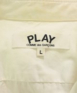 PLAY COMME des GARCONS（プレイコムデギャルソン）カジュアルシャツ 白 サイズ:L レディース/2200679716112