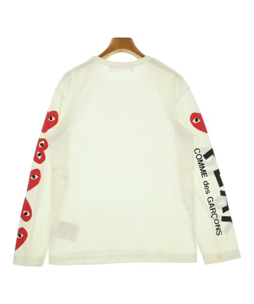 PLAY COMME des GARCONS（プレイコムデギャルソン）Tシャツ・カットソー 白 サイズ:L レディース/2200679716143