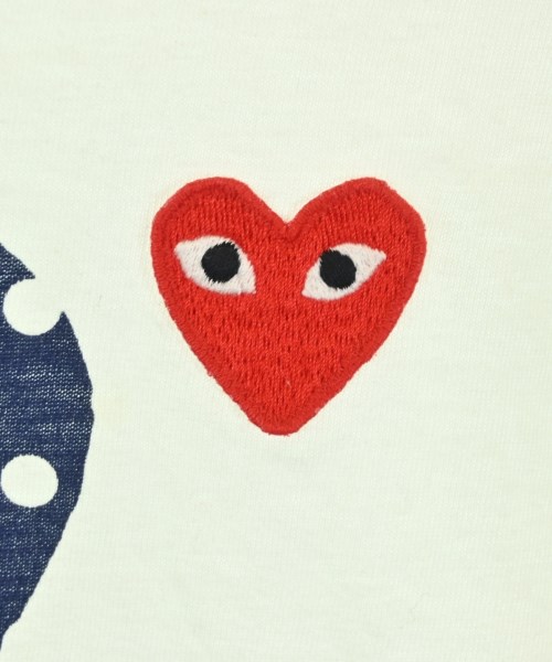 PLAY COMME des GARCONS（プレイコムデギャルソン）Tシャツ・カットソー 白 サイズ:L レディース/2200674091108