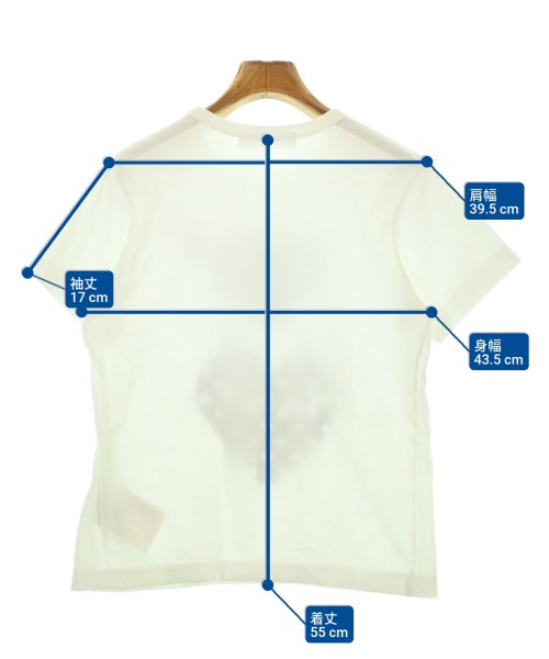 PLAY COMME des GARCONS（プレイコムデギャルソン）Tシャツ・カットソー 白 サイズ:L レディース/2200674091108