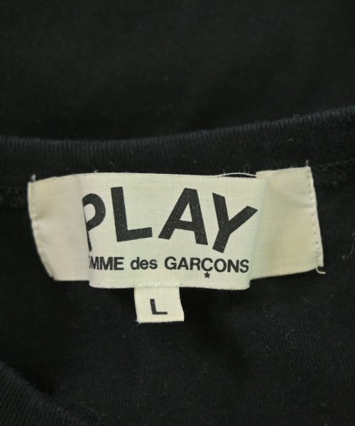 PLAY COMME des GARCONS（プレイコムデギャルソン）Tシャツ・カットソー 黒 サイズ:L メンズ/2200680080028