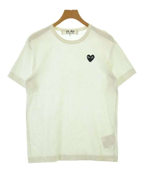 PLAY COMME des GARCONS(プレイコムデギャルソン)Tシャツ・カットソー 白 サイズ:L/2200680080059