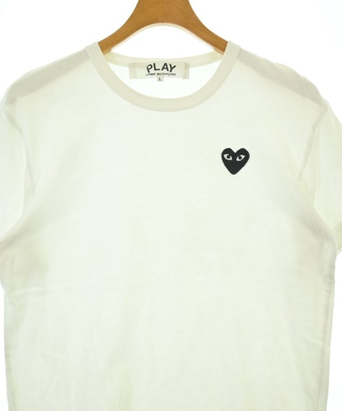 PLAY COMME des GARCONS（プレイコムデギャルソン）Tシャツ・カットソー 白 サイズ:L メンズ/2200680080059