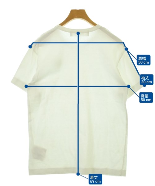 PLAY COMME des GARCONS（プレイコムデギャルソン）Tシャツ・カットソー 白 サイズ:L メンズ/2200680080059