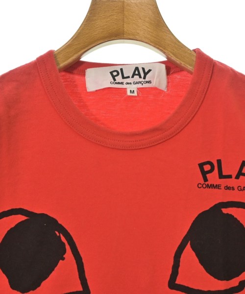 PLAY COMME des GARCONS（プレイコムデギャルソン）Tシャツ・カットソー 赤 サイズ:M レディース/2200678884072