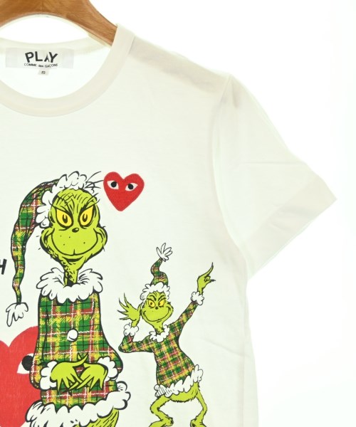 PLAY COMME des GARCONS（プレイコムデギャルソン）Tシャツ・カットソー 白 サイズ:S レディース/2200680669100