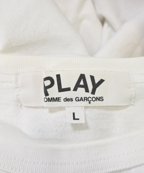 PLAY COMME des GARCONS（プレイコムデギャルソン）Tシャツ・カットソー 白 サイズ:L レディース/2200680669117