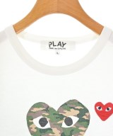 PLAY COMME des GARCONS（プレイコムデギャルソン）Tシャツ・カットソー 白 サイズ:L レディース/2200680669117