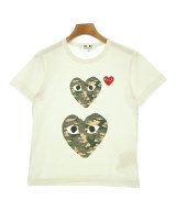 PLAY COMME des GARCONS（プレイコムデギャルソン）Tシャツ・カットソー 白 サイズ:M レディース/2200680669124