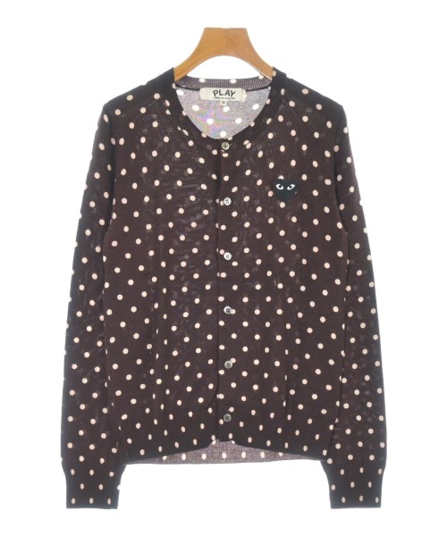 PLAY COMME des GARCONS(プレイコムデギャルソン)カーディガン 茶 サイズ:M/2200677287065