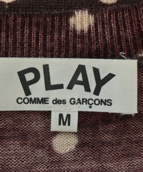 PLAY COMME des GARCONS（プレイコムデギャルソン）カーディガン 茶 サイズ:M レディース/2200677287065
