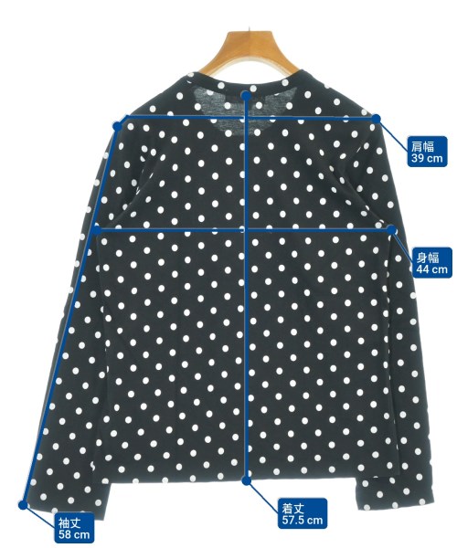 PLAY COMME des GARCONS（プレイコムデギャルソン）Tシャツ・カットソー 黒 サイズ:L レディース/2200677287102