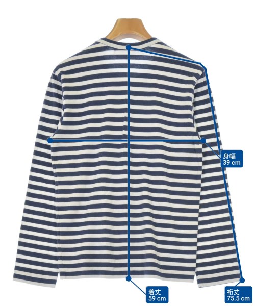 PLAY COMME des GARCONS（プレイコムデギャルソン）Tシャツ・カットソー 紺 サイズ:XS レディース/2200676700046