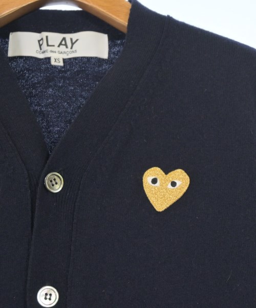 PLAY COMME des GARCONS（プレイコムデギャルソン）カーディガン 紺 サイズ:XS レディース/2200676700053