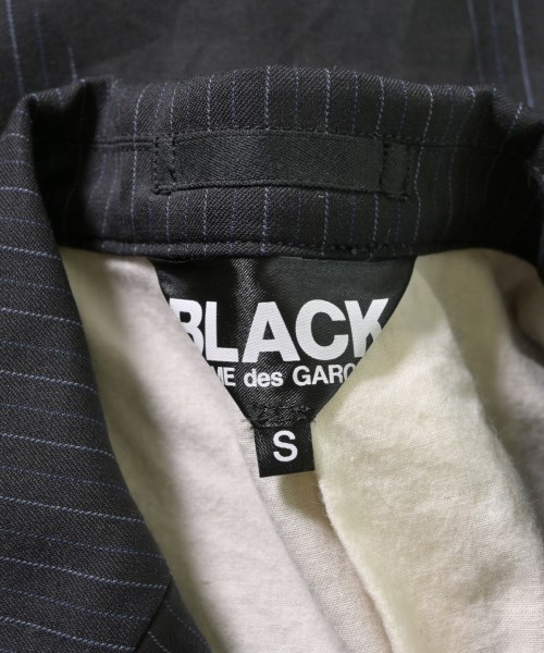 BLACK COMME des GARCONS（ブラックコムデギャルソン）カジュアルジャケット 黒 サイズ:S レディース/2200676710052