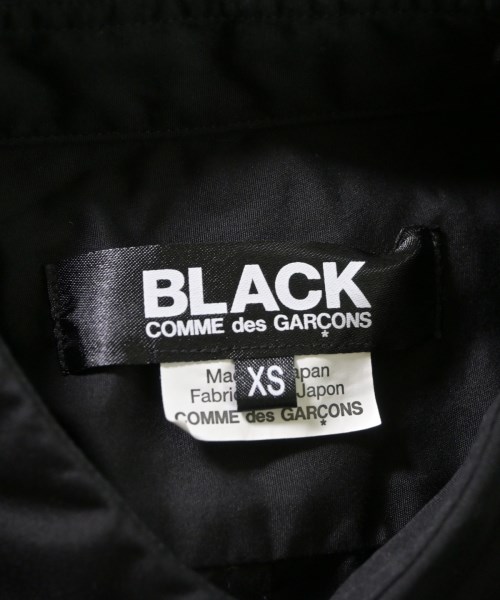 BLACK COMME des GARCONS（ブラックコムデギャルソン）カジュアルシャツ 黒 サイズ:XS レディース/2200676710090