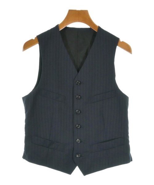 BLACK COMME des GARCONS(ブラックコムデギャルソン)ベスト 紺 サイズ:XS/2200676710106
