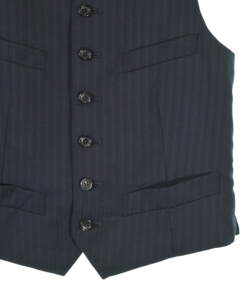 BLACK COMME des GARCONS（ブラックコムデギャルソン）ベスト 紺 サイズ:XS レディース/2200676710106