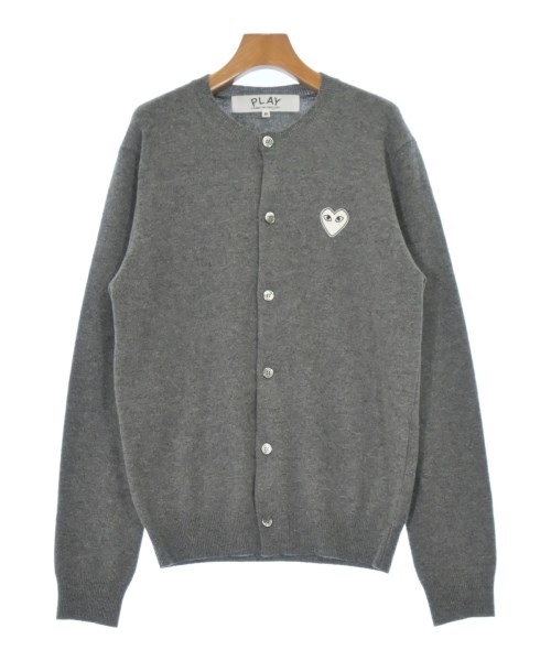 PLAY COMME des GARCONS(プレイコムデギャルソン)カーディガン グレー サイズ:M/2200681359024