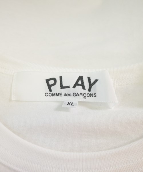 PLAY COMME des GARCONS（プレイコムデギャルソン）Tシャツ・カットソー 白 サイズ:XL メンズ/2200677527048