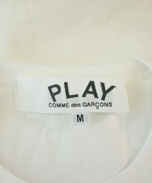 PLAY COMME des GARCONS（プレイコムデギャルソン）Tシャツ・カットソー 白 サイズ:M メンズ/2200681681019
