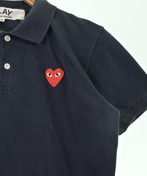 PLAY COMME des GARCONS（プレイコムデギャルソン）ポロシャツ 紺 サイズ:M メンズ/2200688970062
