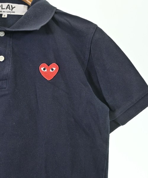 PLAY COMME des GARCONS（プレイコムデギャルソン）ポロシャツ 紺 サイズ:S メンズ/2200690900071