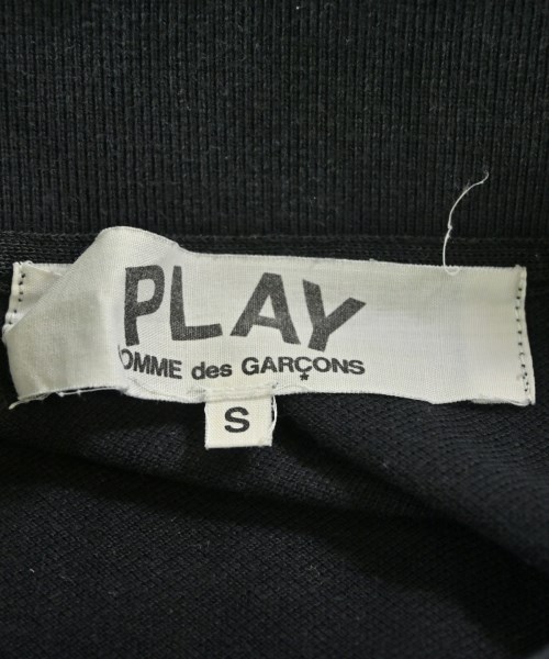 PLAY COMME des GARCONS（プレイコムデギャルソン）ポロシャツ 黒 サイズ:S メンズ/2200690900088