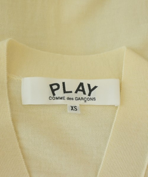 PLAY COMME des GARCONS（プレイコムデギャルソン）カーディガン 白 サイズ:XS レディース/2200692238141