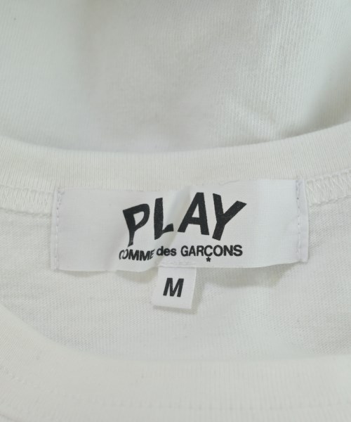 PLAY COMME des GARCONS（プレイコムデギャルソン）Tシャツ・カットソー 白 サイズ:M レディース/2200692691014