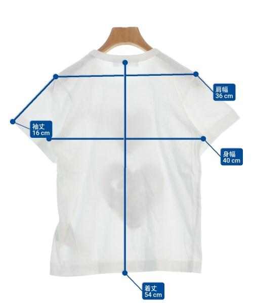 PLAY COMME des GARCONS（プレイコムデギャルソン）Tシャツ・カットソー 白 サイズ:M レディース/2200692691014