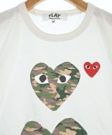 PLAY COMME des GARCONS（プレイコムデギャルソン）Tシャツ・カットソー 白 サイズ:M レディース/2200692691014