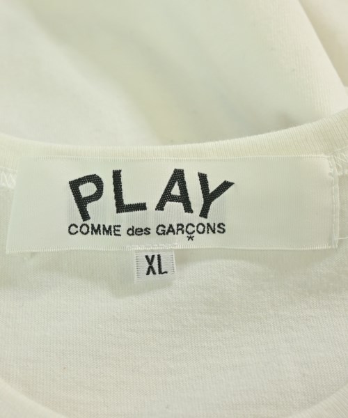 PLAY COMME des GARCONS（プレイコムデギャルソン）Tシャツ・カットソー 白 サイズ:XL メンズ/2200694257065