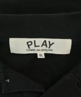 PLAY COMME des GARCONS（プレイコムデギャルソン）ポロシャツ 黒 サイズ:XL メンズ/2200689883071