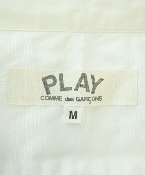 PLAY COMME des GARCONS（プレイコムデギャルソン）カジュアルシャツ 白 サイズ:M レディース/2200694426010
