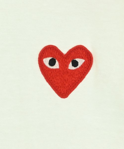 PLAY COMME des GARCONS（プレイコムデギャルソン）Tシャツ・カットソー 白 サイズ:S レディース/2200689996016