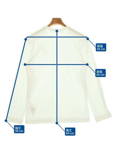 PLAY COMME des GARCONS（プレイコムデギャルソン）Tシャツ・カットソー 白 サイズ:S レディース/2200689996016