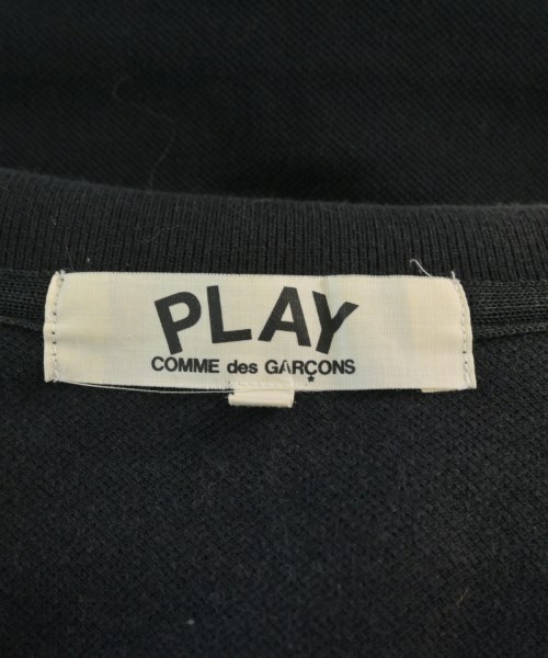 PLAY COMME des GARCONS（プレイコムデギャルソン）ポロシャツ 黒 サイズ:L レディース/2200690918205