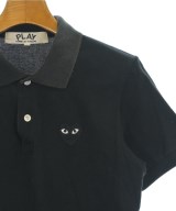 PLAY COMME des GARCONS（プレイコムデギャルソン）ポロシャツ 黒 サイズ:L レディース/2200690918205