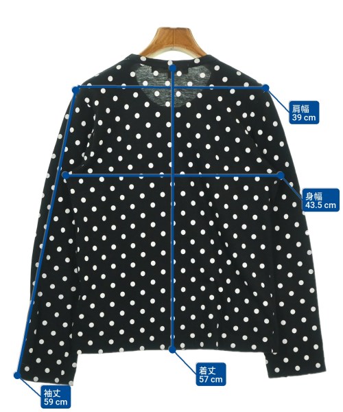 PLAY COMME des GARCONS（プレイコムデギャルソン）Tシャツ・カットソー 黒 サイズ:M レディース/2200690918212