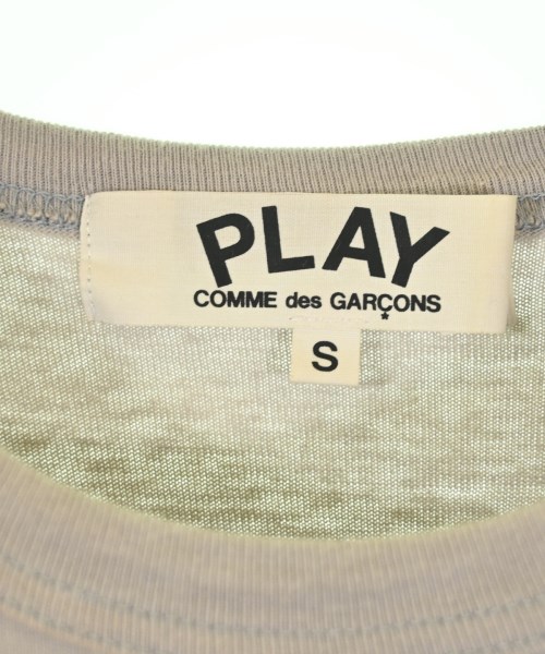 PLAY COMME des GARCONS（プレイコムデギャルソン）Tシャツ・カットソー グレー サイズ:S レディース/2200690918243