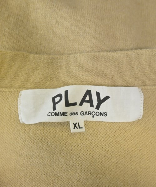 PLAY COMME des GARCONS（プレイコムデギャルソン）カーディガン ベージュ サイズ:XL メンズ/2200695316037