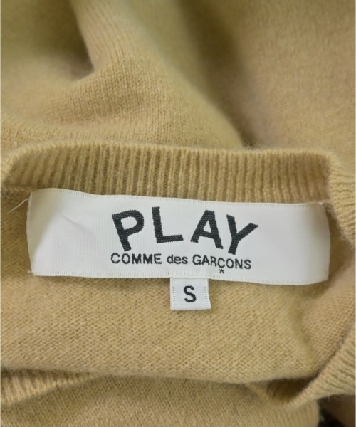PLAY COMME des GARCONS（プレイコムデギャルソン）カーディガン ベージュ サイズ:S レディース/2200688023065