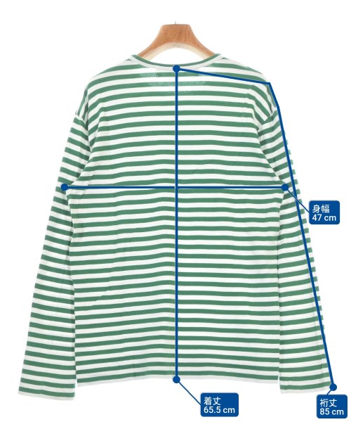 PLAY COMME des GARCONS（プレイコムデギャルソン）Tシャツ・カットソー 緑 サイズ:L レディース/2200695986018