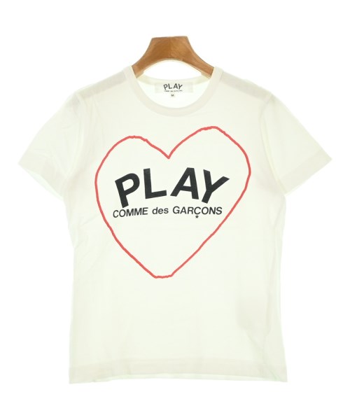 PLAY COMME des GARCONS(プレイコムデギャルソン)Tシャツ・カットソー 白 サイズ:M/2200691771090
