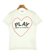 PLAY COMME des GARCONS（プレイコムデギャルソン）Tシャツ・カットソー 白 サイズ:M レディース/2200691771090